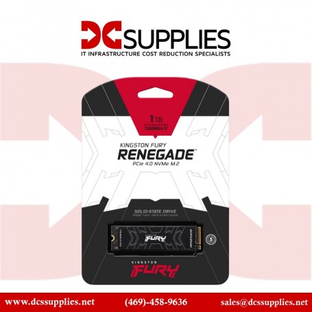 Kingston SFYRS/1000G 1TB Fury Renegade PCIe 4.0 NVMe M.2 SSD (SFYRS/1000G)