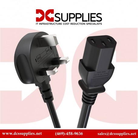 StarTech PXT101UK Standard UK Computer Power Cord  6 ft (PXT101UK)