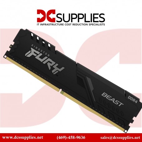 Kingston KF432C16BB1/16 Fury Beast 16GB 3200MHz DDR4 CL16 Desktop Memory (KF432C16BB1/16)