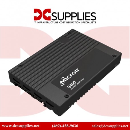 Micron MTFDKCC7T6TGH-1BC1ZABYYR 9400 PRO 7680GB NVMe U.3 (15mm) Enterprise SSD 7.50 TB (MTFDKCC7T6TGH-1BC1ZABYYR)