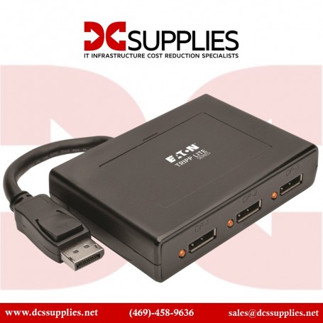 Tripp Lite B156-003-V2 3-Port DisplayPort 1.2 MST Hub - 4K x 2K UHD (B156-003-V2)