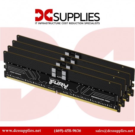 Kingston KF548R36RBK8-256 Fury Renegade Pro 256GB 4800MT/s DDR5 ECC Reg CL36 DIMM (KF548R36RBK8-256)