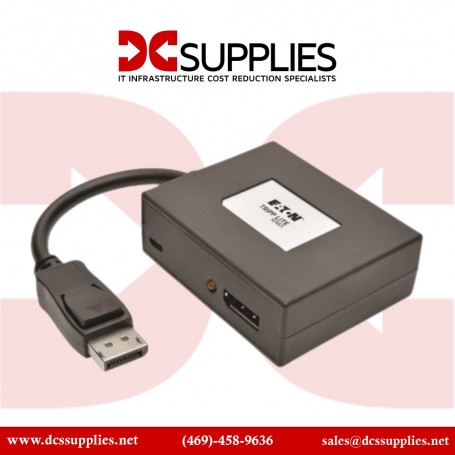 Tripp Lite B156-002-V2 2-Port DisplayPort 1.2 Multi-Stream Transport (MST) Hub, 4K x 2K UHD (B156-002-V2)