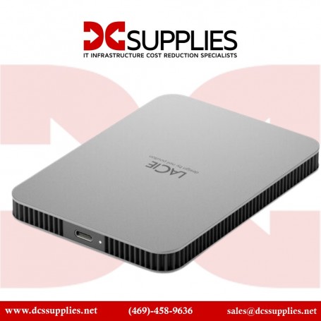 LaCie STLP1000400 Mobile Drive 1 TB Hard Drive USB 3.1 Type C (STLP1000400)