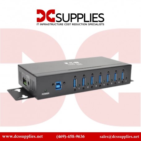 Tripp Lite  U360-007-IND 7-Port Industrial USB 3.0 SuperSpeed Hub with 15kV ESD Protection (U360-007-IND)