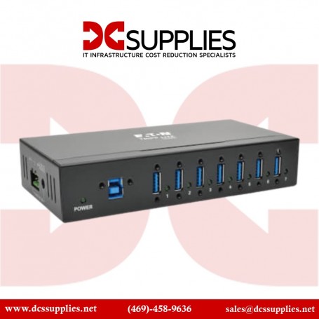 Tripp Lite U360-007-IND 7-Port Industrial USB 3.0 SuperSpeed Hub with 15kV ESD Protection (U360-007-IND)