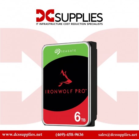 Seagate ST6000VN001 6TB Iron Wolf 5400 rpm SATA III 3.5" Internal NAS HDD (ST6000VN001)