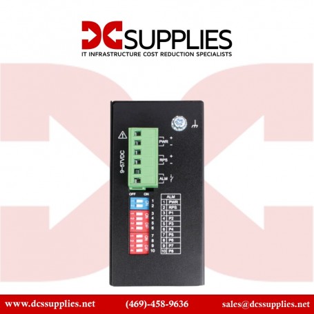 Tripp Lite NFI-U08-2 Ethernet Switch Unmanaged 8-Port Industrial DIN Mount 10/100 Mbps (NFI-U08-2)