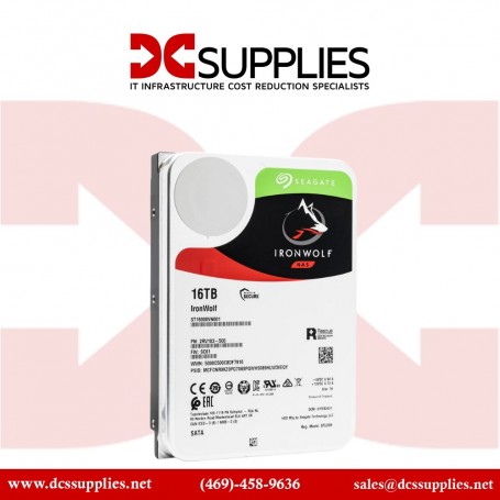 Seagate ST16000VN001 Iron Wolf 16TB SATA 6Gb/s 3.5" Hard Disk Drive (ST16000VN001)