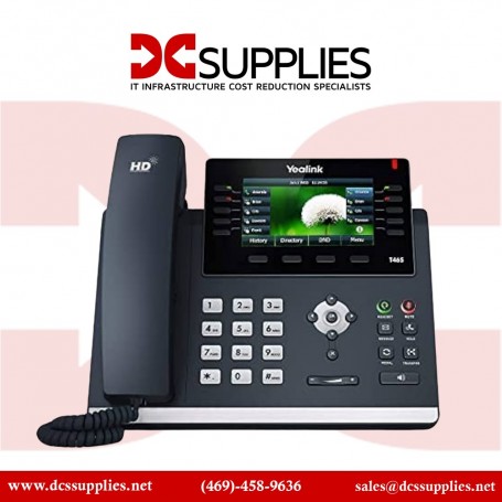 Yealink 1301203 SIP-T46U IP Phone Corded Wall Mountable (1301203)