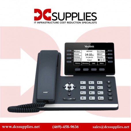 Yealink 1301087 T53W 12-Line Gigabit Wi-Fi IP Phone - SIP-T53W (1301087)