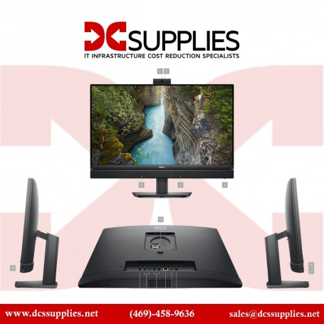 Dell JFNF5 24" OptiPlex 7410 All-in-One Plus Desktop Computer (Silver) (JFNF5)