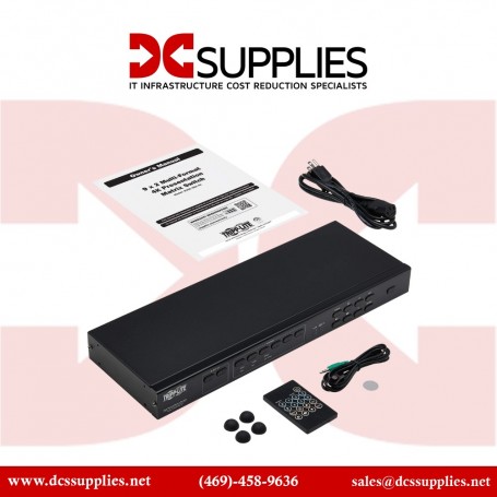 Tripp Lite B300-9X2-4K 9X2 Multi-Format Presentation Matrix Switch 4K (B300-9X2-4K)