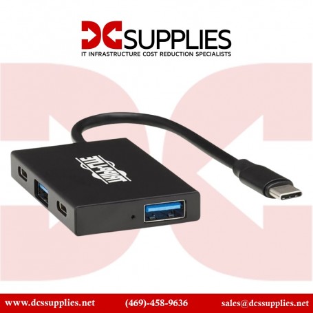 Tripp Lite  U460-004-2A2C-2 4-Port USB-C Hub USB 3.1 Gen 2 10Gbps with USB-A (U460-004-2A2C-2)