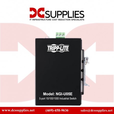 Tripp Lite Industrial Gigabit Ethernet Switch 5-Port 10/100/1000 Mbps (NGI-U05E)