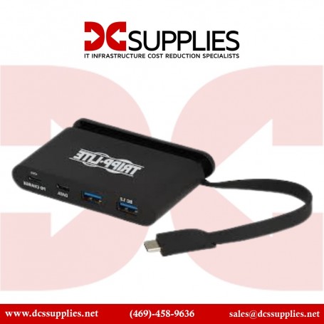 Tripp Lite U460-T04-2A2C-1 USB-C Hub USB 3.1 Gen 1, 2 USB-C & 2 USB-A Ports (U460-T04-2A2C-1)