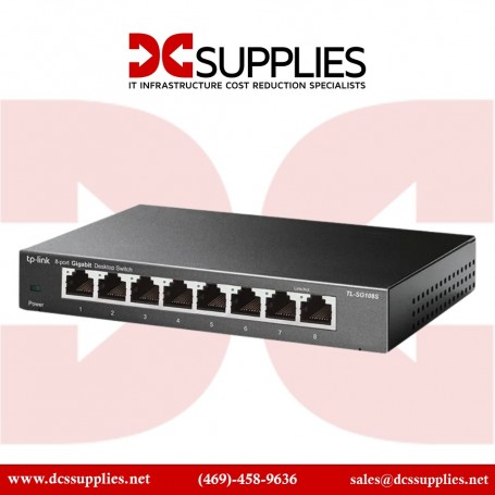TP-Link TL-SG108S 8 Port Gigabit Ethernet Switch (TL-SG108S)