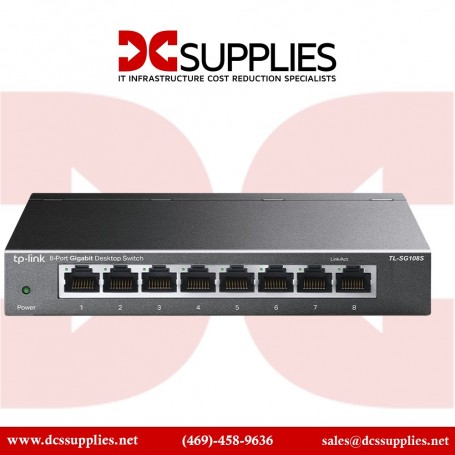 TP-Link TL-SG108S 8 Port Gigabit Ethernet Switch (TL-SG108S)