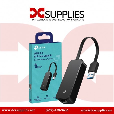 TP-Link UE306 USB to Ethernet Adapter , Foldable USB 3.0 (UE306)