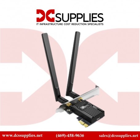 TP-LINK ARCHER TX55E AX3000 Dual Band Wi-Fi 6 Bluetooth PCI Express Adapter (ARCHER TX55E)