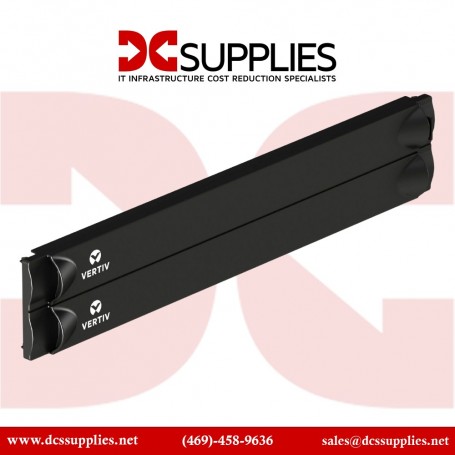 VERTIV VRA2014 Blanking Panel, 2U Rack Accessory, Black, Steel, 200 Pack (VRA2014)
