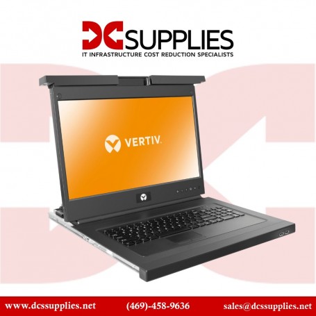 Vertiv LRA185KMM-G01 Avocent Local Rack Access  1U TAA  Rackmount Console (LRA185KMM-G01)