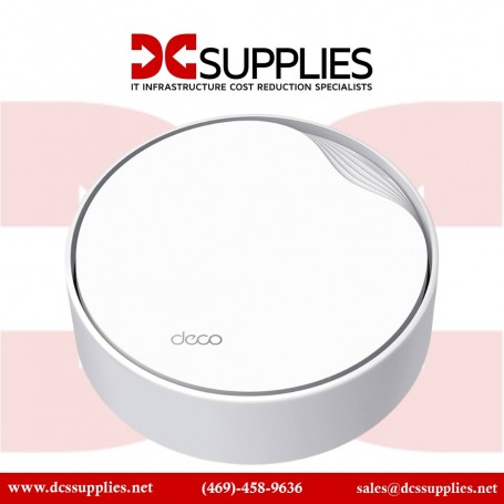 TP-LINK DECOX50POE1PACK AX3000 Whole Home Mesh Wi-Fi 6 Unit with PoE (DECOX50POE1PACK)