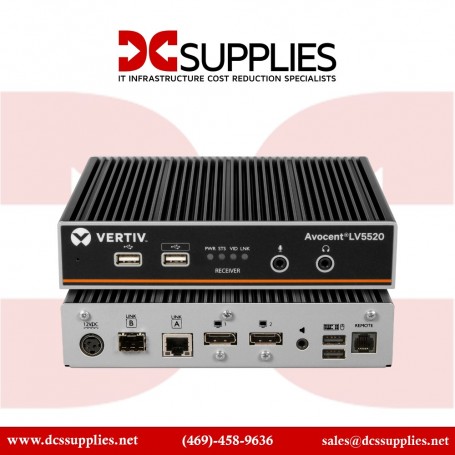 Vertiv LV5520R-400 Avocent LV5520 High-Performance KVM Extender | Receiver (LV5520R-400)