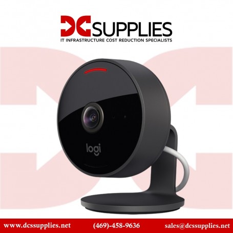 Logitech 961-000489 Circle View Weatherproof Wired Home Security Camera (961-000489)