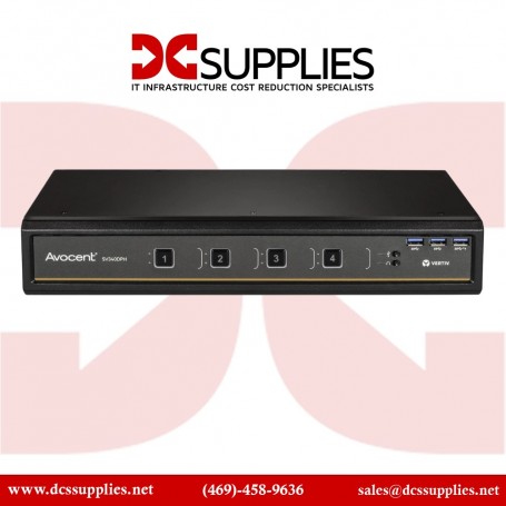 Vertiv SC945DPHC-400  Cybex SC Universal DP/H + USBC Security KVM Switch (SC945DPHC-400)