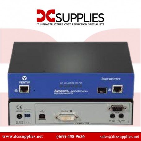 Vertiv HMX6200T-001 HMX6200T High-Performance KVM Transmitter with Dual DVI-D Audio SFP (HMX6200T-001)