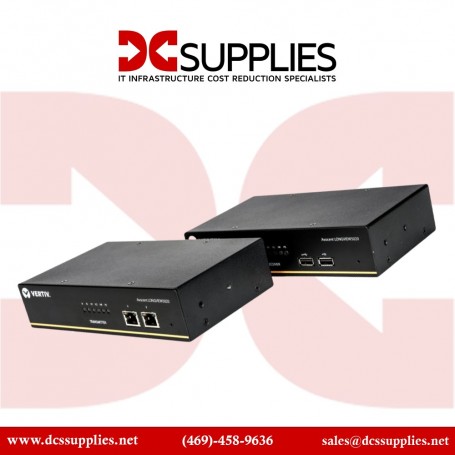 Vertiv LV5020P-001 LV5020 Dual VGA KVM Extender USB Audio CATx up to 100m 330ft (LV5020P-001)