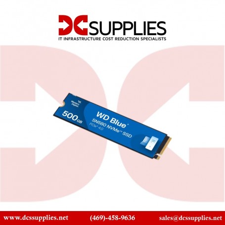 Western Digital WDS500G3B0E 500GB WD Blue SN580 NVMe SSD (WDS500G3B0E)