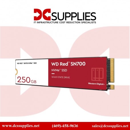 Western Digital WDS250G1R0C 250GB WD Red PCIe NVMe M.2 2280 SSD (WDS250G1R0C)