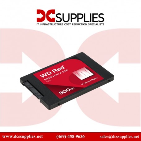 Western Digital WDS500G1R0A 500GB WD Red SA500 NAS Internal SSD (WDS500G1R0A)