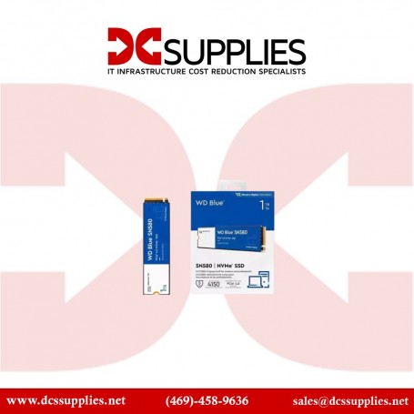 Western Digital WDS100T3B0E 1TB WD Blue SN580 NVMe SSD (WDS100T3B0E)