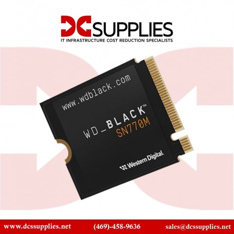 Western Digital 500GB WD Black SN770M M.2 2230 NVMe SSD (WDS500G3X0G)