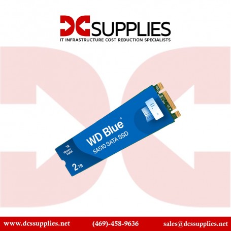 Western Digital WDS200T3B0B 2TB WD Blue SA510 SATA SSD (WDS200T3B0B)