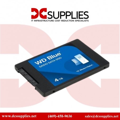 Western Digital WDS400T3B0A WD Blue 4TB SSD, 2.5 inch (WDS400T3B0A)