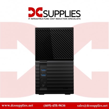 Western Digital My Book Duo 36TB External Hard Drive - Black (WDBFBE0360JBK-NESN)