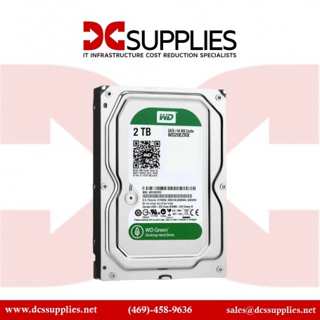 Western Digital WD20EZRX 2TB Caviar Green Hard Drive, 5400RPM, SATA 6.0 Gbps (WD20EZRX)