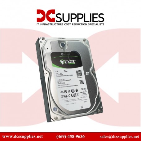 Seagate Exos ST4000NM000B 7E10 4TB 7200RPM Hard Disk Drive 512N SATA (ST4000NM000B)