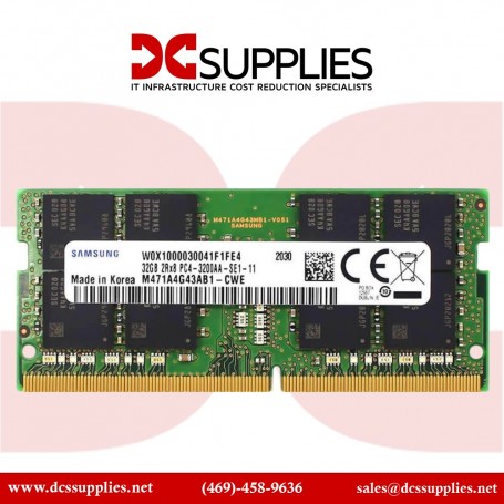 Samsung M471A2G43AB2-CWE 16GB Ram DDR4-3200 SODIMM (M471A2G43AB2-CWE)