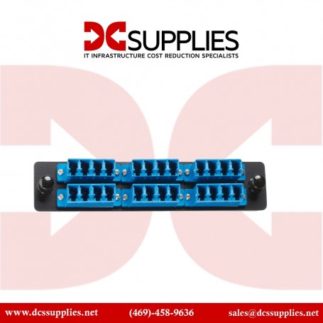 Black Box JPM467C-R2 High-Density Adapter Panel with Ceramic Sleeves (JPM467C-R2)