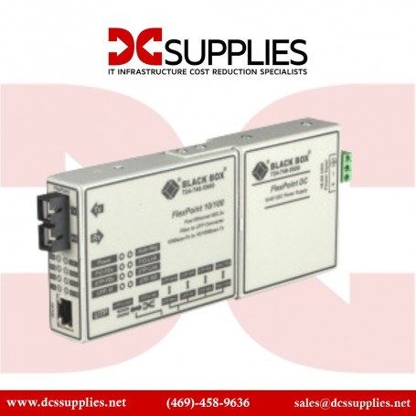 Black Box MT662A-MSC Flexpoint T1/E1 to Fiber Line Driver, MU (MT662A-MSC)