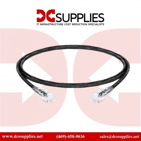 Black Box C6PC70-VT-03 CAT6 Lockable Patch Cable 3 ft (C6PC70-VT-03)