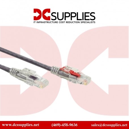 Black Box C6PC70-VT-15 15 CAT6 Lockable Patch Cable (C6PC70-VT-15)
