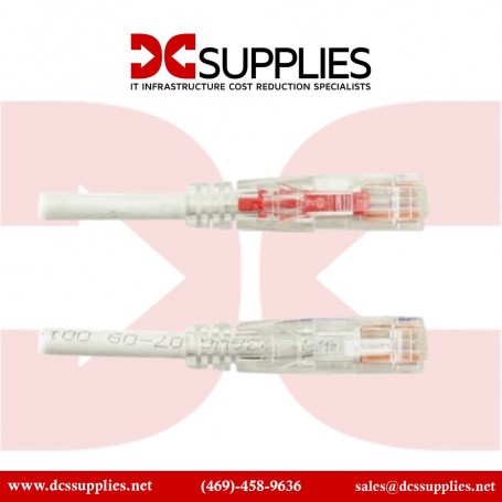 Black Box C6PC70-WH-06 GigaTrue 3 CAT6 Patch Cable White - 6 ft (C6PC70-WH-06)