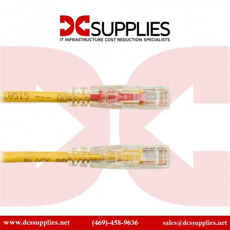 Black Box C6PC70-YL-03 GigaTrue 3 CAT6 UTP Patch Cable Yellow - 3 ft (C6PC70-YL-03)