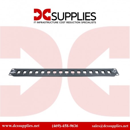 Black Box JPMT1016A 16-Port Multimedia Patch Panel (JPMT1016A)